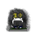 しゃちくネコ（個別スタンプ：10）