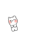 モチモチ熊, プ·ヒョ (animated) (韓国語)（個別スタンプ：13）