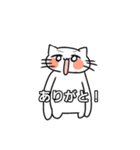 らくがきからうまれたねこちゃん（個別スタンプ：3）