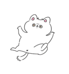 あむちゃん 灰色こねこギャグ編（個別スタンプ：4）