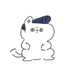 あむちゃん 灰色こねこギャグ編（個別スタンプ：5）