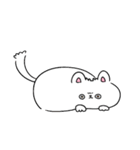 あむちゃん 灰色こねこギャグ編（個別スタンプ：14）