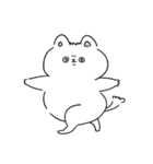 あむちゃん 灰色こねこギャグ編（個別スタンプ：15）