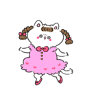 あむちゃん 灰色こねこギャグ編（個別スタンプ：37）
