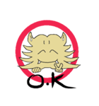 おにくまくん（個別スタンプ：3）