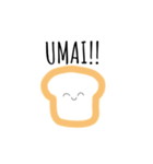 怠惰な食パン（個別スタンプ：11）