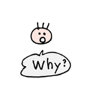 かんたんにポンポン 1（個別スタンプ：4）
