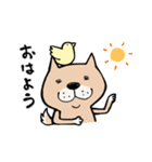 猫と犬と鳥の日々（個別スタンプ：1）