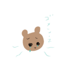 くまこのきもち（個別スタンプ：4）