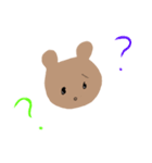 くまこのきもち（個別スタンプ：5）