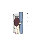 大人しく自宅で待つ人（個別スタンプ：16）