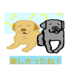ラブラドール ティナ モォアナと仲間たち（個別スタンプ：2）