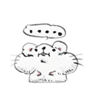 ほおばりねずみのスタンプ（個別スタンプ：6）