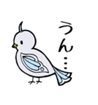 蝶かわいい鳥（個別スタンプ：13）