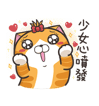 ランラン猫 17 (台湾版)（個別スタンプ：7）