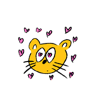 ねこ ぱんだ ねずみ（個別スタンプ：4）