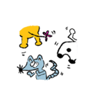 ねこ ぱんだ ねずみ（個別スタンプ：21）