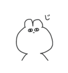 うさぎさま。（個別スタンプ：3）