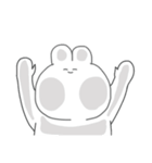 うさぎさま。（個別スタンプ：4）