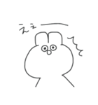 うさぎさま。（個別スタンプ：22）