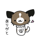 ハッピー☆パピヨン（個別スタンプ：6）