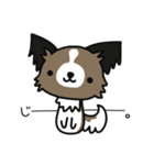 ハッピー☆パピヨン（個別スタンプ：18）