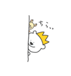 しろくまきんぐ（個別スタンプ：5）
