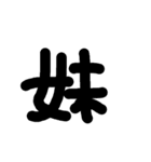 漢字一文字伝えたい（個別スタンプ：21）