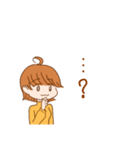 たまに方言が出る女の子（個別スタンプ：25）