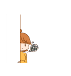 たまに方言が出る女の子（個別スタンプ：32）