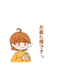 たまに方言が出る女の子（個別スタンプ：36）