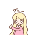 元気な女の子ミレーヌ（個別スタンプ：4）