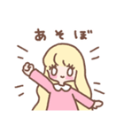 元気な女の子ミレーヌ（個別スタンプ：6）