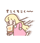 元気な女の子ミレーヌ（個別スタンプ：22）
