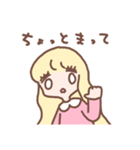 元気な女の子ミレーヌ（個別スタンプ：38）
