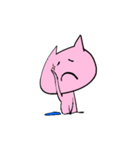 楽観的な猫（個別スタンプ：14）