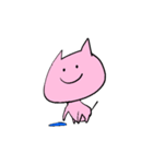 楽観的な猫（個別スタンプ：19）