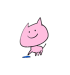楽観的な猫（個別スタンプ：21）