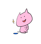 楽観的な猫（個別スタンプ：32）