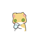ヨンヨンスタジオ : か弱いコミ（個別スタンプ：13）