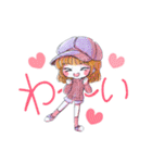 ゆるかわっ子♡手描きkawaiiスタンプ（個別スタンプ：15）