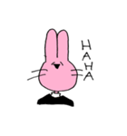 うさぎとともに過ごす（個別スタンプ：10）
