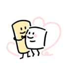 マシュマロ友達たち（個別スタンプ：6）