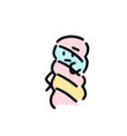 マシュマロ友達たち（個別スタンプ：9）