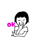 お一人さま（個別スタンプ：9）