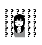 ショートちゃんロングちゃん（個別スタンプ：12）