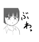ショートちゃんロングちゃん（個別スタンプ：27）