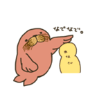 むちむちしたセイウチ。（個別スタンプ：34）