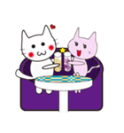 ニャンコ飲み屋で働く（個別スタンプ：1）