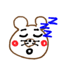 クマのすけ01（個別スタンプ：6）
